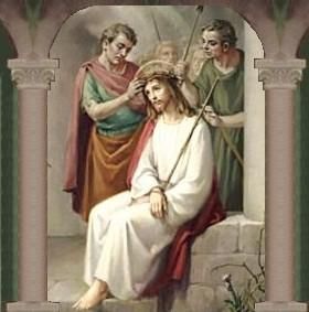 https://flic.kr/p/5Yg3Ni | 3rd Sorrowful Mysteries - The Crowning with Thorns | A crown of thorns is placed upon Jesus' head. Holy Rosary Prayer, Sorrowful Mysteries, Rosary Novena, Rosary Mysteries, Jesus Our Savior, Jesus Praying, Religious Pictures, Rosary Prayer, Praying The Rosary