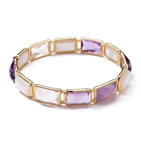 Purple Gemstone Jewelry, Hand Jewelry Rings, Jewelry Necklace Simple, Stone Bangles, Candy Collection, Rings And Necklaces, Gemstone Bangle, Moms Bracelet, Pantone Color Of The Year