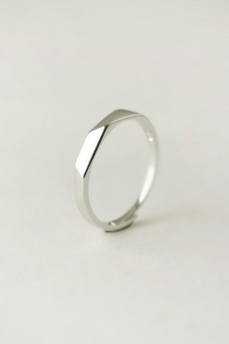 Simple Ring Design For Men, Silver Ring For Men Simple Unique, Boys Rings Design Silver, Apple Watch Rings, Amazon Rings, Simplistic Jewelry, Wedding Ring Minimalist, Rings Amazon, Watch Rings