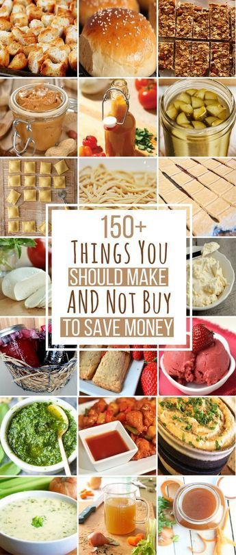 150 Things You Can Make Instead of Buying To Save Money Make Instead Of Buying, Homemade Pantry, Space Food, Frugal Meals, Pantry Staples, Frugal Tips, Food Drinks, Canning Recipes, Budget Meals