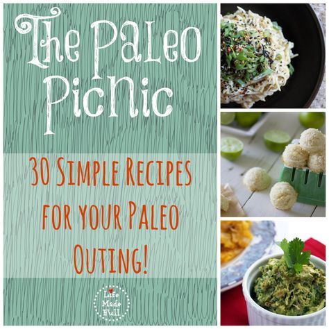 The Paleo picnic isn't just for summer anymore! Check out these 30 incredibly tasty, simple recipes to make your Paleo picnic awesome! Paleo Picnic, Paleo Chicken Pot Pie, Healthy Picnic Foods, Healthy Picnic, Paleo On The Go, Paleo Life, Paleo Foods, Paleo Recipes Easy, Paleo Meals