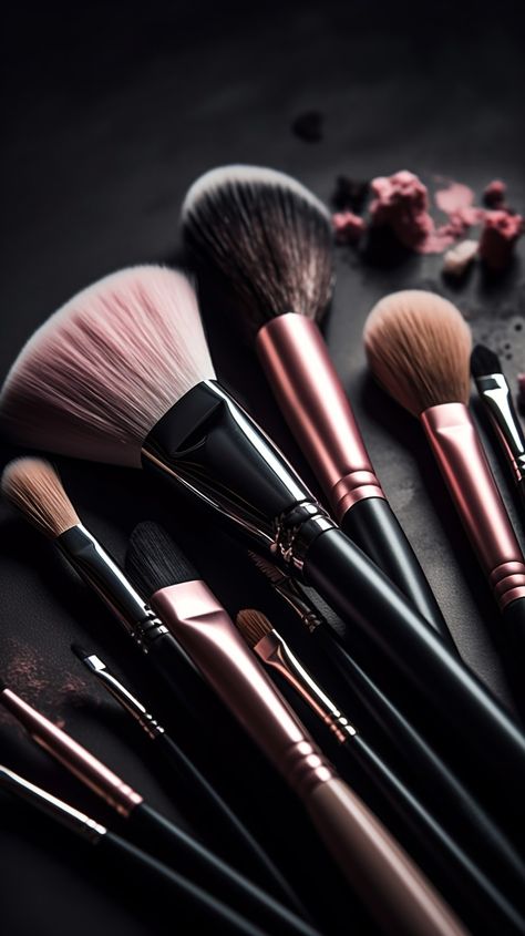 Makeup Backgrounds, Makeup Wallpapers, Bobbi Brown Makeup, Brown Makeup, Make Up Brushes, Makeup Brush, Makeup Tools, Makeup Products, Makeup Brushes