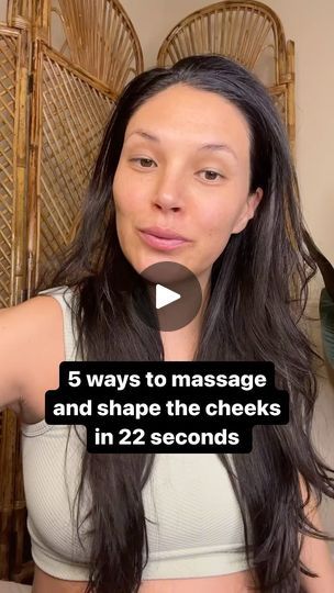 Cheekbones Exercise, Massage Face, A Morning Routine, Yoga Facial, Facial Exercises, Face Yoga, Face Massage, Massage Techniques, Facial Massage