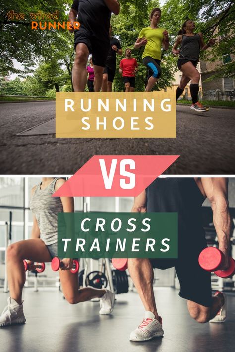 Cross trainers and running shoes might look the same. But they are actually quite different shoes. Read this article to see which option is right for you. via @thewiredrunner What Is Cross Training, Cross Training For Runners, Runner Training, Training For Runners, Running Group, Gear Shoes, Cardio Circuit, Running Tips For Beginners, Run Training