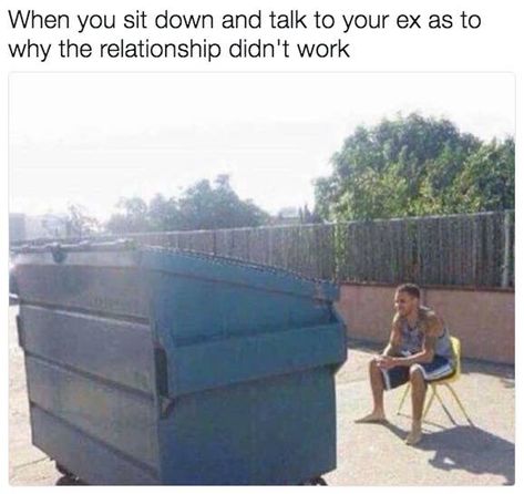 17 Memes To Send To Your Trash Ex Ex Memes, Breakup Humor, Recovery Humor, Bet Hip Hop Awards, Don Corleone, Nfl Memes, Meme Page, Breakup Quotes, Best Answer