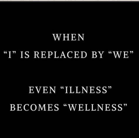 Siddhi's Yoga on Instagram: “Well said. moving from the “I” space to the “WE” space will benefit us all. The WE space is the space in which we find community, can have…” Nice Thoughts, Quotes Wise Words, Into The Abyss, The Abyss, Life Happens, Books Quotes, Keep In Touch, Brain Health, Living Well