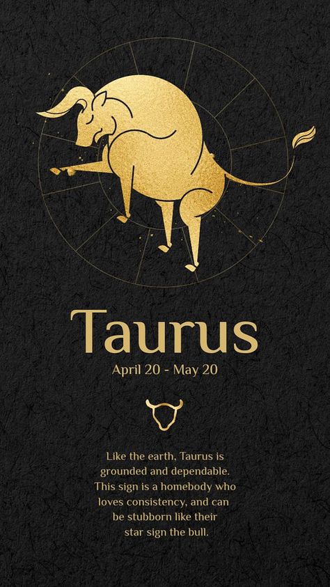 Taurus Horoscope, Taurus Aesthetic, Horoscope Art, Taurus Sign, Horoscope Taurus, Horoscope Signs, Zodiac Symbols, Best Templates, Gold Art