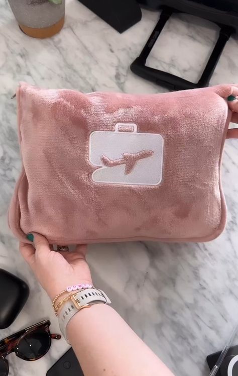 Travel Blanket and Pillow - Premium Soft 2 in 1 Airplane Blanket with Soft Bag Pillowcase, Hand Luggage Sleeve and Backpack Clip (Light Pink)
#ad #travelbag #travelblanket #travelpillow #amazon #affiliate Travel Blanket Airplane, Airplane Blanket, Blanket And Pillow, Travel Pillows, Pink Travel, Holiday Packing, Travel Finds, Travel Blanket, Soft Bag