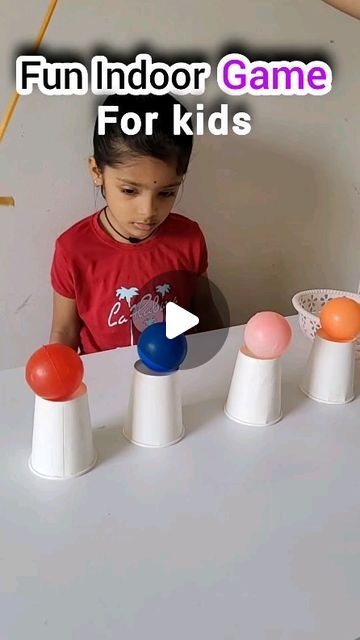 Games For After School Care, Kindergarten Fun Games Activities, Fun Learning Games For Preschoolers, Playgroup Activity Ideas, Kids Indoor Games Simple, Paper Cup Games For Kids, Fun Activity For Preschool, Activities For Play Group Kids, Games For Playgroup Kids