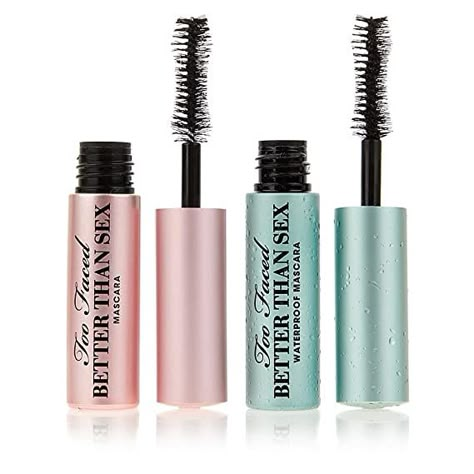 Mascara Too Faced, Travel Size Makeup, Revlon Makeup, Boston Shearling, Maybelline Makeup, Best Mascara, Makeup Wishlist, Mini Makeup, Eye Mascara