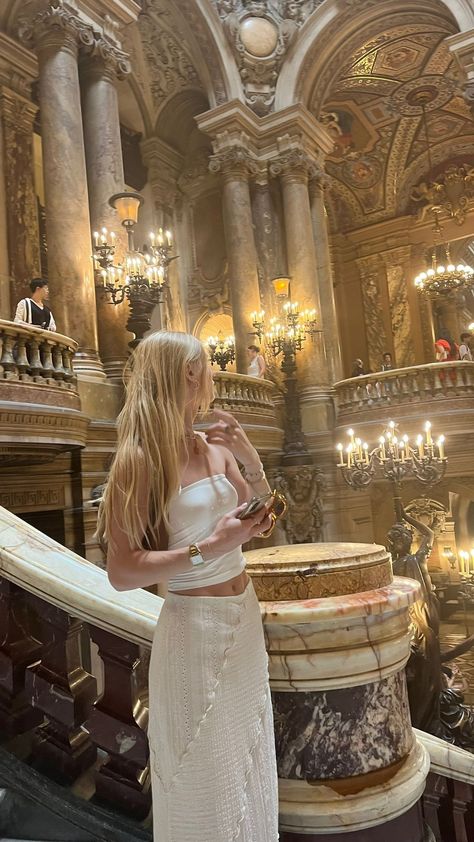 luxury lifestyle aesthetic Paris Opera Outfit, Opera Garnier Paris Outfit, Paris Photo Ideas Instagram, Summer In Paris Aesthetic, Paris Summer Aesthetic, Opera Outfits, London Life Aesthetic, Opera Outfit, Paris Trip Outfits