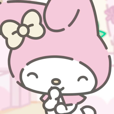 Pink Melody Icon, Pink Pfp Sanrio, Cute My Melody Pfp, My Melody Aesthetic Icon, My Melody Profile Picture, My Melody Pfp Aesthetic, Saniro Charcters Icon, Kawaii Aesthetic Pfp, Icons My Melody