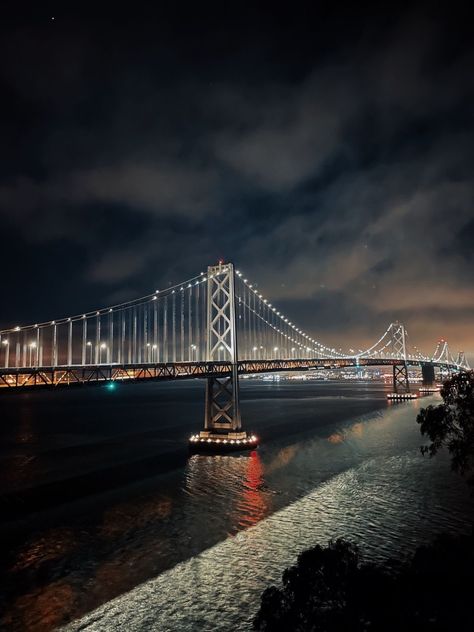 #sanfran #california #baybridge #bay #city #night Bay Area Aesthetic, Yay Area, Wallpapers Nature, Board Manifestation, Vintage Wallpapers, Nature Wallpapers, City Night, Oakland California, Vision Board Manifestation