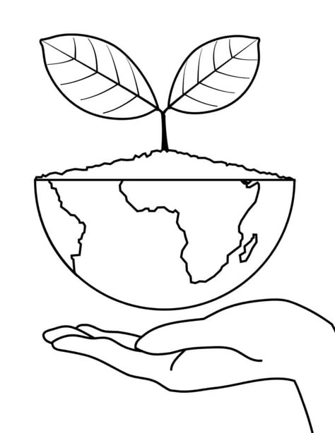 Animal Cell Drawing, Cell Drawing, Girly Coloring Pages, Earth Coloring Pages, Planet Coloring Pages, Earth Day Coloring Pages, Nature Coloring Pages, Animal Day, Bee Illustration