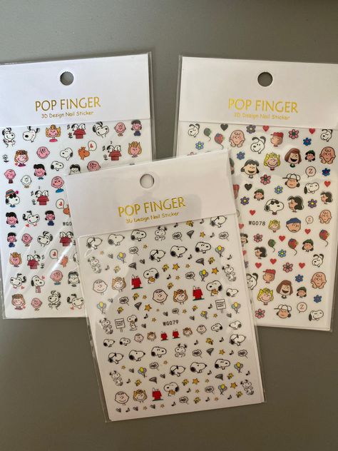 Includes one piece of Nail Sticker Please noted :  There are 6 different style :  1. #WG080 happy face 2.#WG 078 heart & flower 3. #WG082 Mixed 4. #WG079 Star & Music 5. # WG083 Snoopy Big House 6. #Hanyi 093 Love If you do not request, I will ship it randomly. Thanks Snoopy Nail Art, Snoopy Stickers, Snoopy Nails, Ongles Design, Sticker Nails, Snoopy Items, Snoopy Stuff, Nails Stickers, Stickers Collection