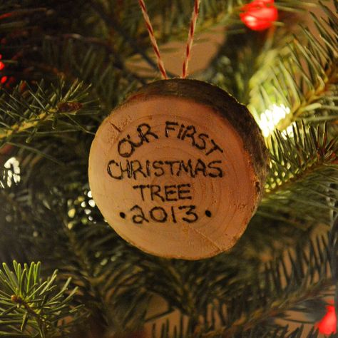 Christmas Tree Stump Ornament, Tree Stump Ornament Diy, Tree Stump Ornament, Wood Burning Pen, Jolly Christmas, Make Memories, Tree Stump, One Tree, Holly Jolly