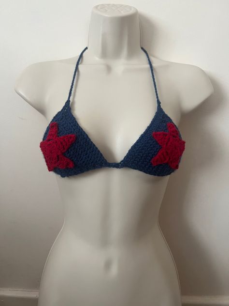 Link in bio #handmade #crochet #y2k #crochetbikini #holiday #holidayfit #fits #clothes #trend #clothesidea #girlsclothing Crochet Y2k Clothes, Crochet 2000s, Y2k Crochet, 2000s Clothing, Crochet Star, Crochet Design Pattern, Crochet Stars, Crochet Things, Fits Clothes