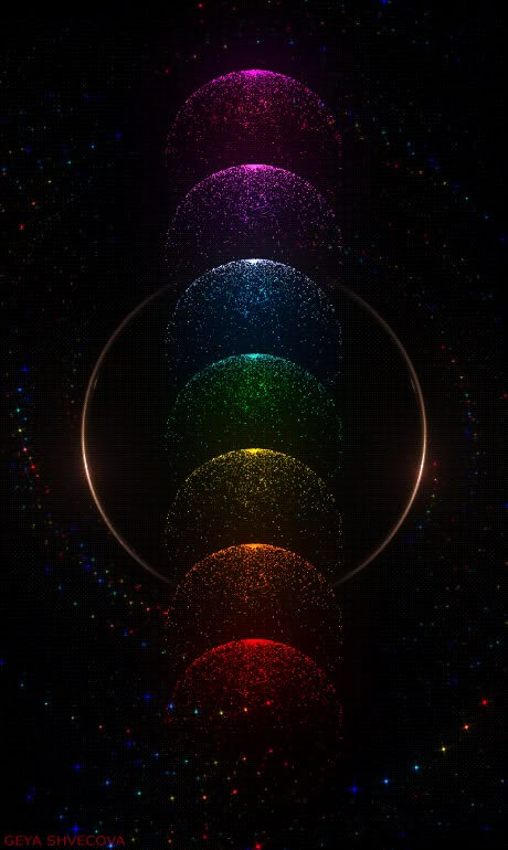 ⋆｡✧˚♣ wallpaper gif ♣˚✧｡⋆ Chakra Aesthetic Wallpaper, Black Light Aesthetic, Aesthetic Colorful Wallpaper, Chakras Aesthetic, Gif Wallpaper Aesthetic, Cool Wallpapers Gif, Background Design Ideas, Beautiful Background Designs, Gif Wallpapers