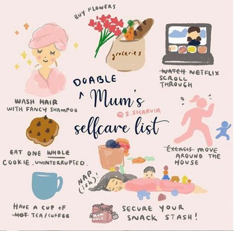 Moms Self Care, How To Self Care As A Mom, Selfcare For Moms, Self Care Mom Ideas, Self Care New Mom, New Mom Self Care Routine, Sahm Self Care, Self Care As A Mom, Mum Self Care