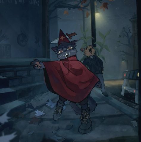 Nitw Fanart, Mae Borowski, Night In The Woods, Cat Character, Spooky Scary, A Guy Who, Video Game Art, Indie Games, In The Woods