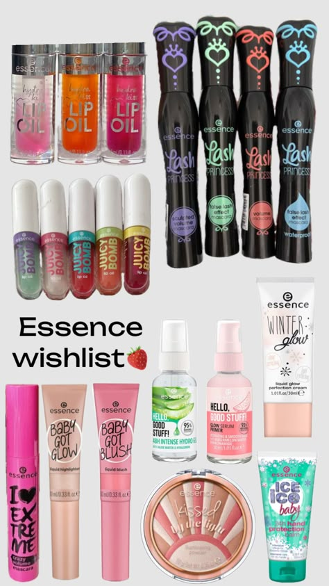 #essence #makeup #skincare #wishlist Essence Skincare, Makeup Tutorial For Kids, Skincare Wishlist, Essence Makeup, Simple Makeup Tips, Sephora Skin Care, Makeup Artist Tips, Beauty Routine Tips, Makeup Help