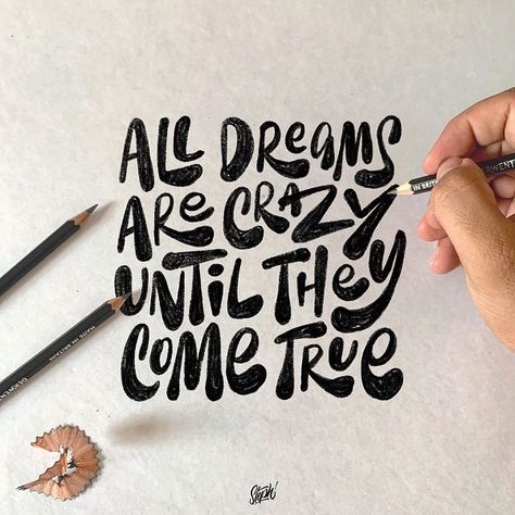 Hand Typography, Design Alphabet, Typography Designs, Doodle Quotes, Hand Lettering Inspiration, Hand Lettering Art, Hand Lettering Fonts, Hand Lettering Alphabet, Hand Lettering Quotes