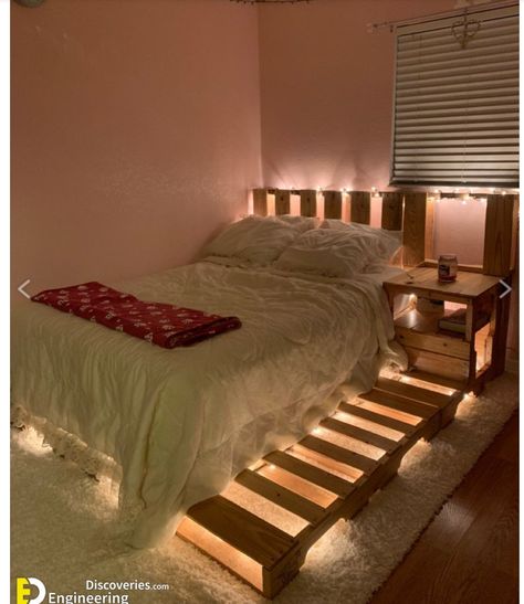 Ground Bed Ideas, Bed On Floor Ideas, Ground Bed, Bed Ideas, Room Inspiration Bedroom, Room Inspiration, Room Ideas, Room Decor, Bedroom