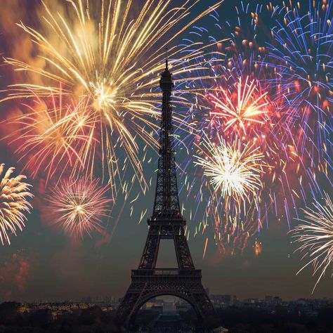 Your Guide to Bastille Day in France 2024: celebrations, traditions, and travel tips  | Trainline France Train, Europe Travel Outfits, Bastille Day, July 14th, Paris Olympics, Fireworks Show, Trip Outfits, Visit France, Fireworks Display