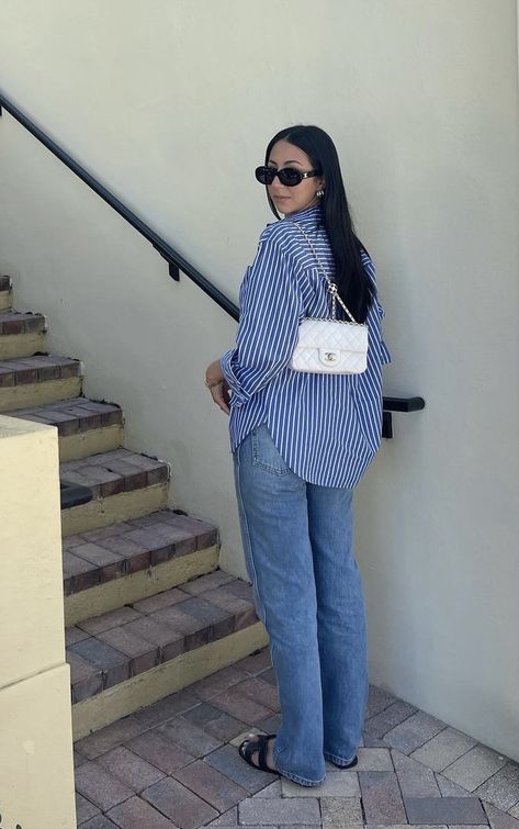 Casual Work Outfits Summer Jeans, Ootd Inspo, Casual Looks For Women, Cinema Outfit, Casual Day Outfits, Effortlessly Chic Outfits, Classy Casual, Classy Work Outfits, Classy Casual Outfits