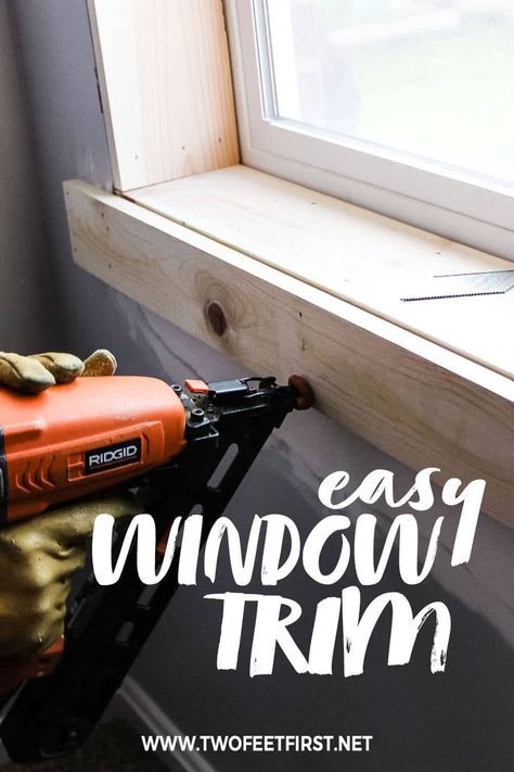 Simple Window Trim, Farmhouse Window Trim, Craftsman Window Trim, Craftsman Window, Diy Window Trim, Farmhouse Trim, Interior Window Trim, Interior Window, House Trim