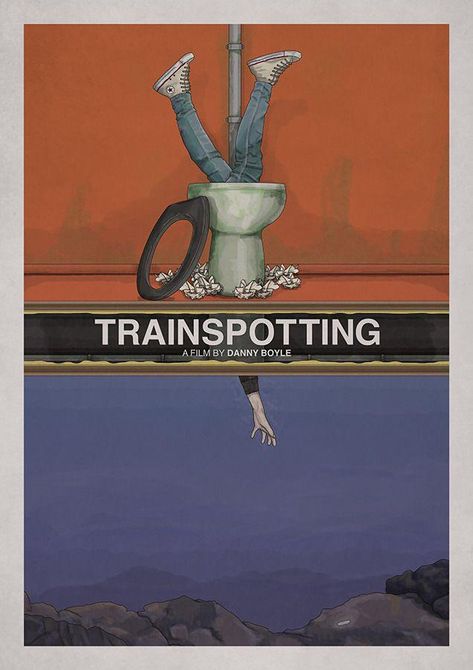 Trainspotting (1996) [636x900] Poster Grafico, Best Movie Posters, Septième Art, Trainspotting, Movie Posters Design, Cinema Posters, Movie Posters Minimalist, Alternative Movie Posters, Movie Poster Art