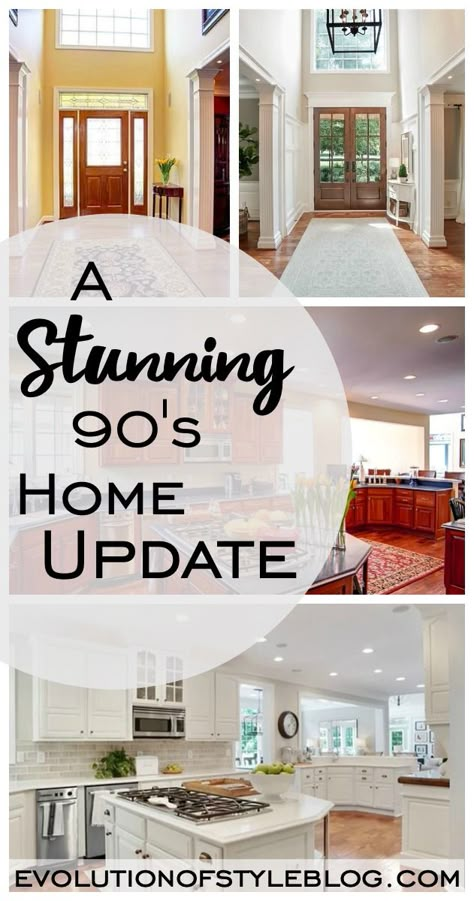 A Stunning 90's Home Update 90s Home Decor, 90s House, Dining Room Updates, 90s Home, Room Update, Home Inspo, Up House, Maximalism, Updating House