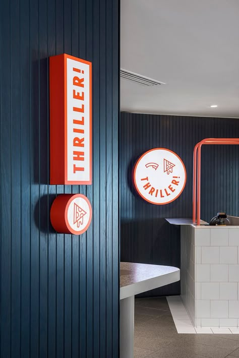 Sign of the times: Branding fast-food venues | Indesignlive Sandwich Bar, Signage Wayfinding, Burger Bar, Sign Of The Times, Hotel Project, Restaurant Branding, Wayfinding Signage, Restaurant Interior Design, Environmental Design