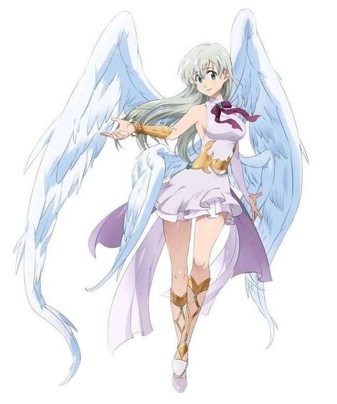 Goddess Elizabeth Seven Deadly Sins, Elizabeth Liones Goddess, Goddess Elizabeth, Anime Goddess, Elizabeth Seven Deadly Sins, Princesa Elizabeth, Elizabeth Liones, 7 Sins, Seven Deady Sins