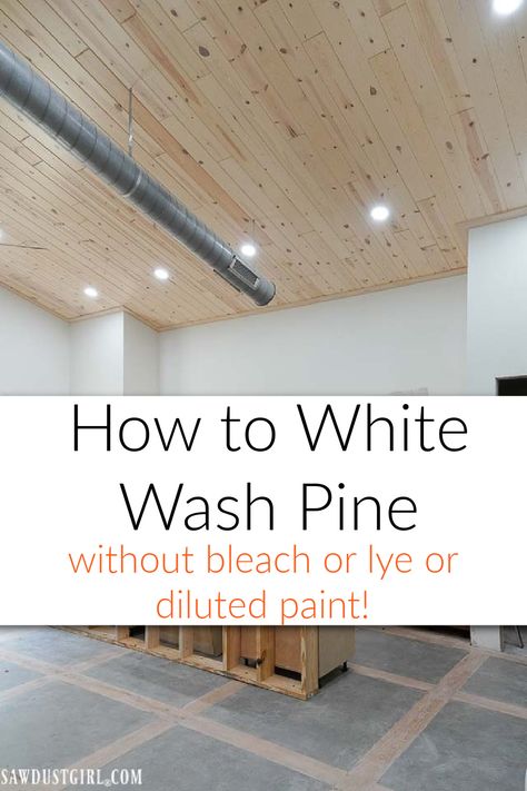 White wash pine planks for walls or ceilings for a truly Scandinavian Pine look. Whitewash Tongue And Groove Walls, White Washed Walls Whitewash Wood, Whitewashing Pine Walls, Pickled Knotty Pine Walls, White Pine Shiplap, White Washed Boards On Wall, Knotty Pine Whitewashed, White Wash Cabin Walls, White Pine Interior Walls