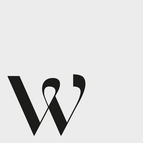 letter w. working on a font. #typography W In Different Fonts, W Typography Logo, W Font Letter, W Font Design, W Tattoo Letter, W Logo Design Ideas, W Letter Design, N Typography, Letter W Design