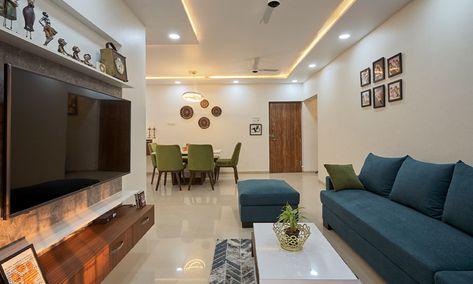 3bhk home interior design at kalyan, mumbai Mumbai Home Interiors, 3bhk Interior Design, Small Flat Interior, Home Interior Design Indian, Flat Interior Design, Design Cafe, Simple Living Room Decor, Best Home Interior Design, How Design