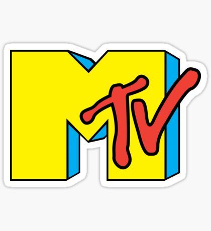 80s Party Decorations, Mtv Logo, 90's Stickers, 80s Theme Party, Snapchat Stickers, 80s Theme, Bubble Stickers, Illustrations Art, 90s Party