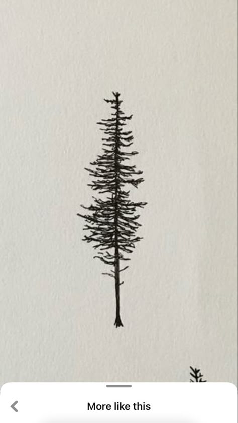 Cypress Tattoo, Cypress Tree Tattoo, Pacific Northwest Tattoo, Oregon Tattoo, Cyprus Trees, Cute Finger Tattoos, California Tattoo, Hip Thigh Tattoos, Tattoo Time