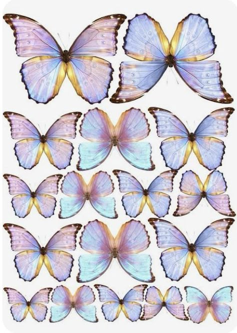 Seni Resin, Diy Cake Topper Birthday, Photo Cake Topper, Diy Bouquet Wrap, Butterfly Cake Topper, Birthday Cake Topper Printable, Butterfly Template, Diy Cake Topper, Butterfly Printable