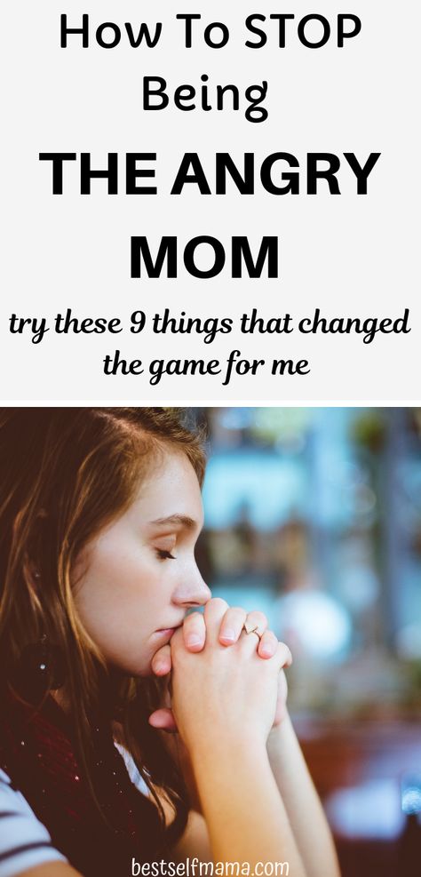 Feeling like you resort to anger way too often with your kids? Check out these 9 things that can help you become a much more patient parent. #momlife #momadvice #parentingtips #parentingadvice Patient Parenting, Angry Mom, Parenting Rules, Mom Time, Parenting Photos, Mom Brain, Mom Truth, Single Mom Life, Romantic Poems