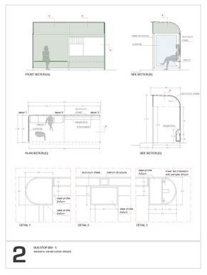 Bus Stop Shelter Plans