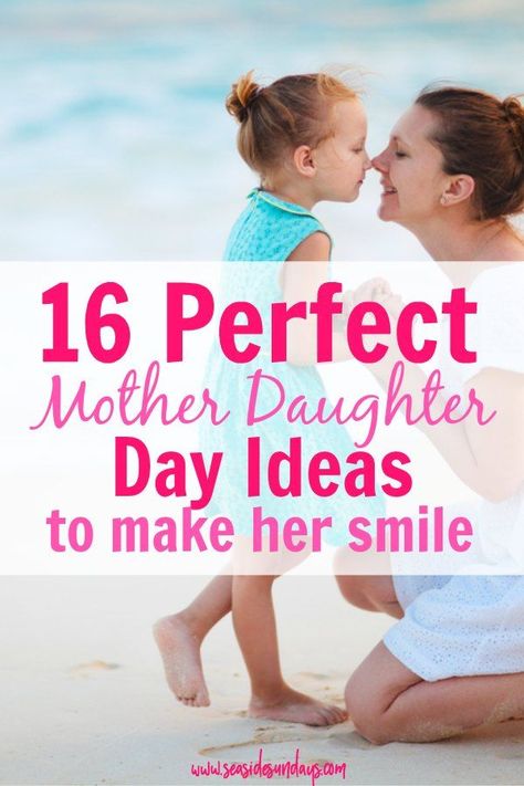 Mother Daughter Date Ideas! This is a great list of things to do on a mommy daughter day out. Lots of fun activities for mommy and me date nights and adventures. Great for bonding with your child.  This is the perfect list for Mother's Day ideas and special days out with mom. Mother Daughter Day Ideas, Mommy Daughter Day, Mommy Daughter Activities, Mommy Daughter Dates, Mother Daughter Activities, Daughter Bonding, Mother Daughter Dates, Mother Daughter Date Ideas, Daughter Day