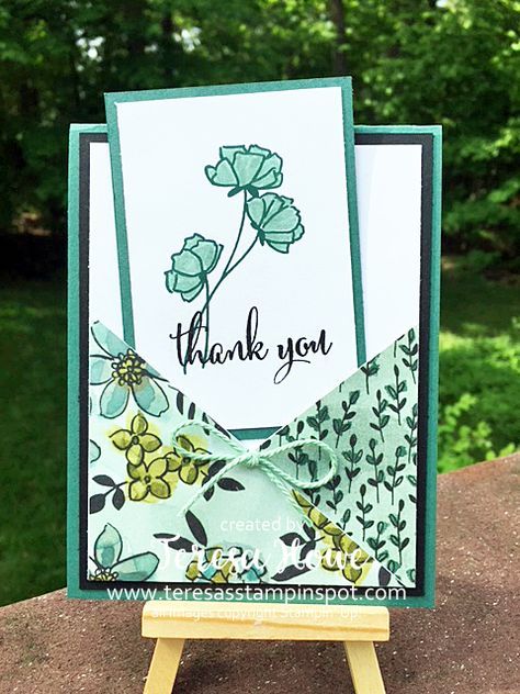 Thank You, Share What You Love, Love What You Do, Stampin' Up!, SU!, #2018AnnualCatalog Christmas Card Making, Fancy Fold Card Tutorials, Bookmark Card, Fancy Fold Cards, Pocket Cards, Cards Ideas, Stamping Up Cards, Card Patterns, Fun Fold Cards