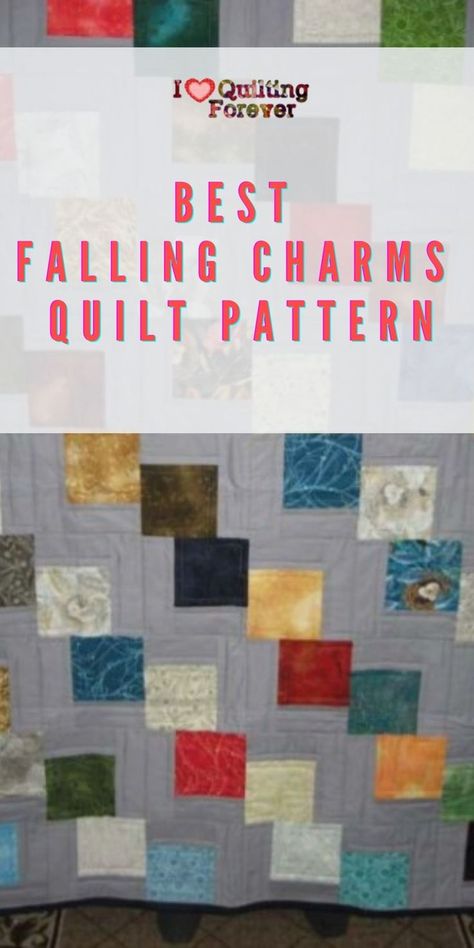 Falling Stones Quilt Pattern, Falling Charms Quilt Pattern Free, Falling Charms Quilt Pattern, Charm Quilt Patterns Free, Charm Square Quilt Patterns Free, Charm Pack Quilt Patterns Free, Falling Charms Quilt, Crumb Quilts, Charity Ideas