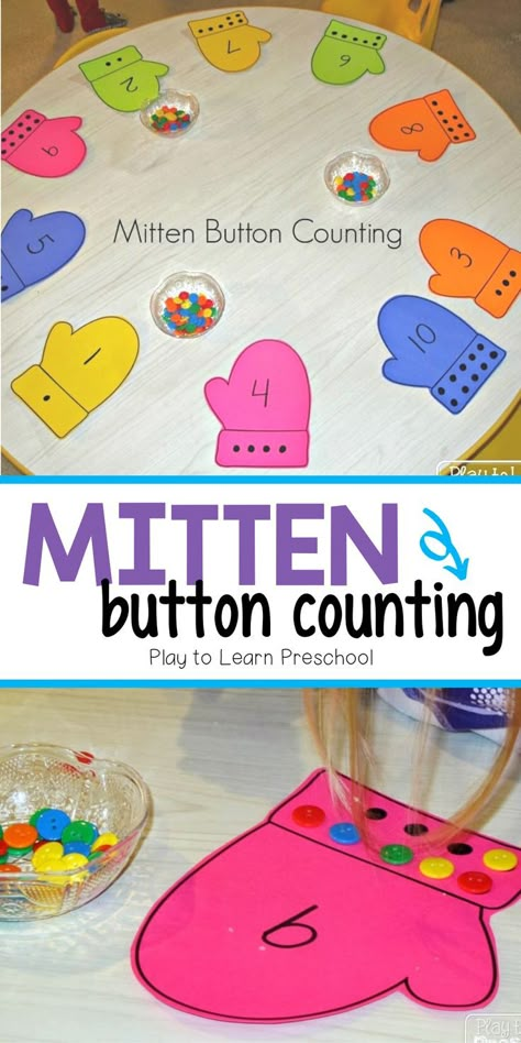 Number Activities For Preschool, Winter Math Centers, January Preschool, Preschool Math Centers, Winter Lesson Plan, Clothes Study, Clothing Study, Winter Crafts Preschool, Winter Unit