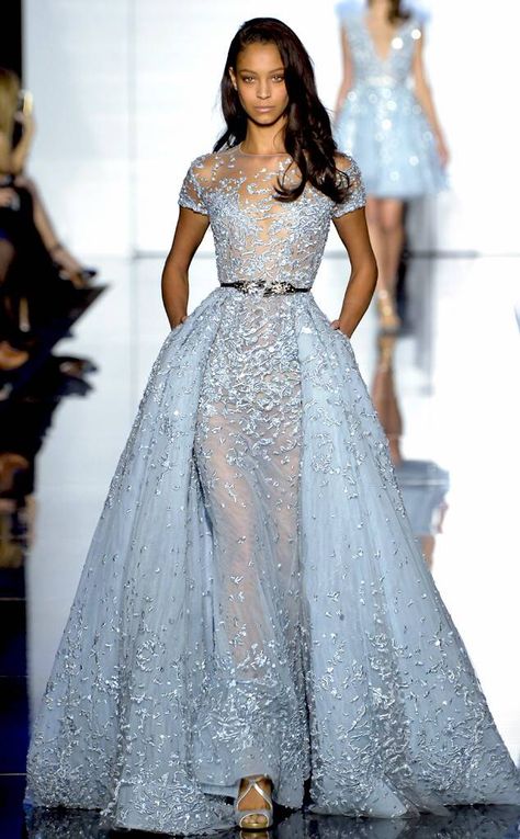 Zuhair Murad from Paris Haute Couture Week: Best Looks | E! Online Debut Gown, Dress Pins, Haute Couture Wedding Dress, Soiree Dress, Engagement Dresses, Zuhair Murad, Gala Dresses, Gorgeous Gowns, Formal Evening Dresses