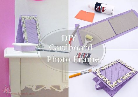 Photo Backdrop Frame, Wall Frames Diy, Homemade Picture Frames, Diy Photo Frame Cardboard, Cardboard Picture Frames, Frames For Pictures, Cardboard Photo Frame, Photo Frame Diy, Diy Christmas Photo