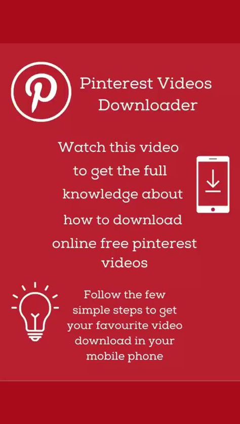 Pinterest videos downloader on Twitter: "Here is few simple steps to download pinterest videos online free. Watch full video and visit https://t.co/3W9hmu3KWQ to download your videos,GIFs and images. #pinterest #videos #images #gifs #pinterestvideosdownloader #pinterestvideos… https://t.co/NAZeh2zYy3" Video Downloader For Pinterest, Pinterest Video Downloader App, How To Download Videos From Pinterest, Download Videos From Pinterest, Pinterest App Download, Download Pinterest Videos, Pinterest Video Downloader, Pinterest Download, Video Downloader App