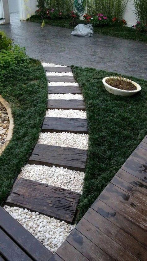 87 Garden Path Ideas For Your Ultimate Garden Makeover Pathway Landscaping, Gardens Design, Easy Landscaping, Landscape Designs, Have Inspiration, Front Yard Garden, Landscaping Tips, Garden Pathway, Yard Design